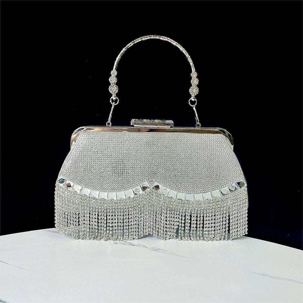 Tassel KTV Princess Dinner Robe Sac de banquet à bandoulière