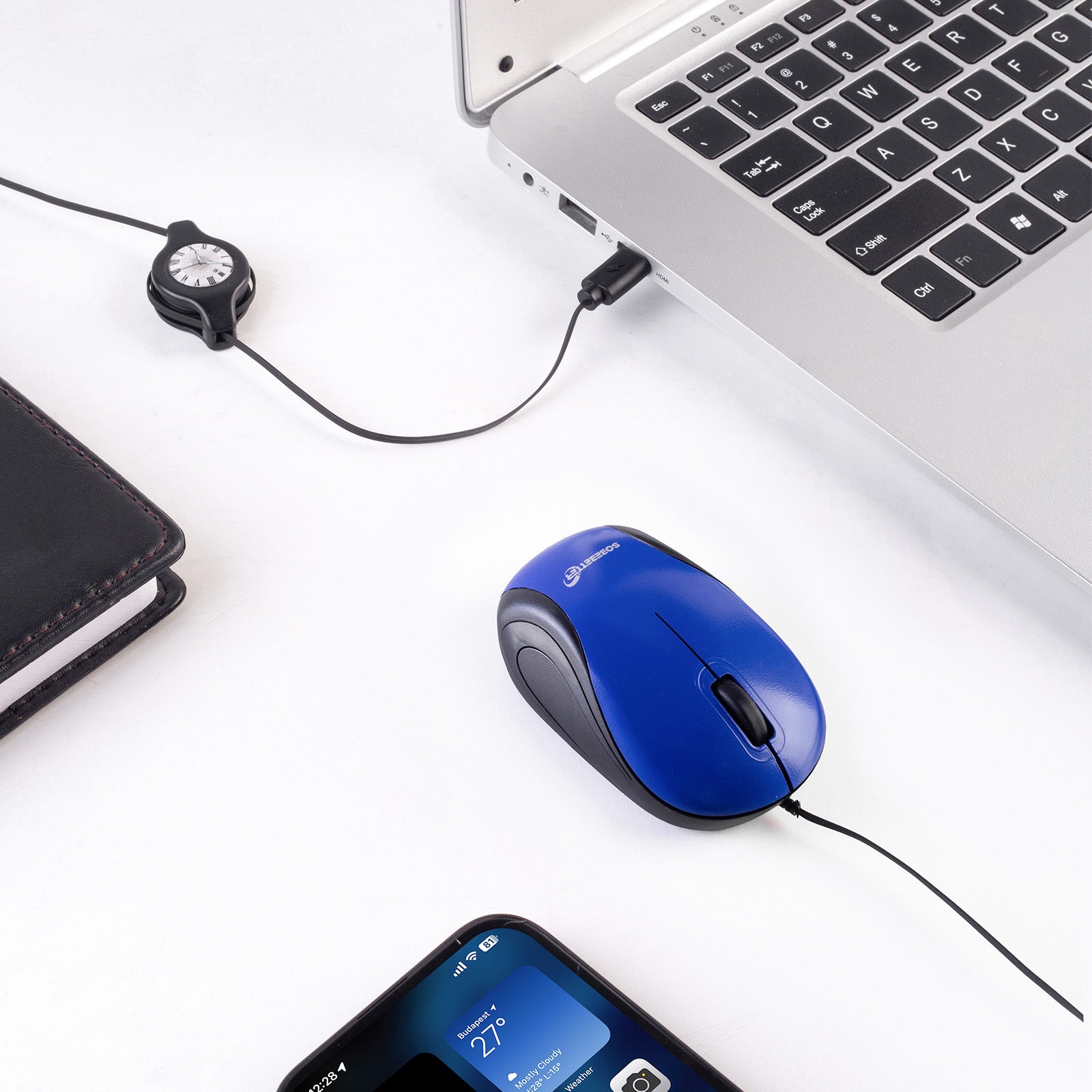 Mini souris pour téléphones tablettes et ordinateurs portables