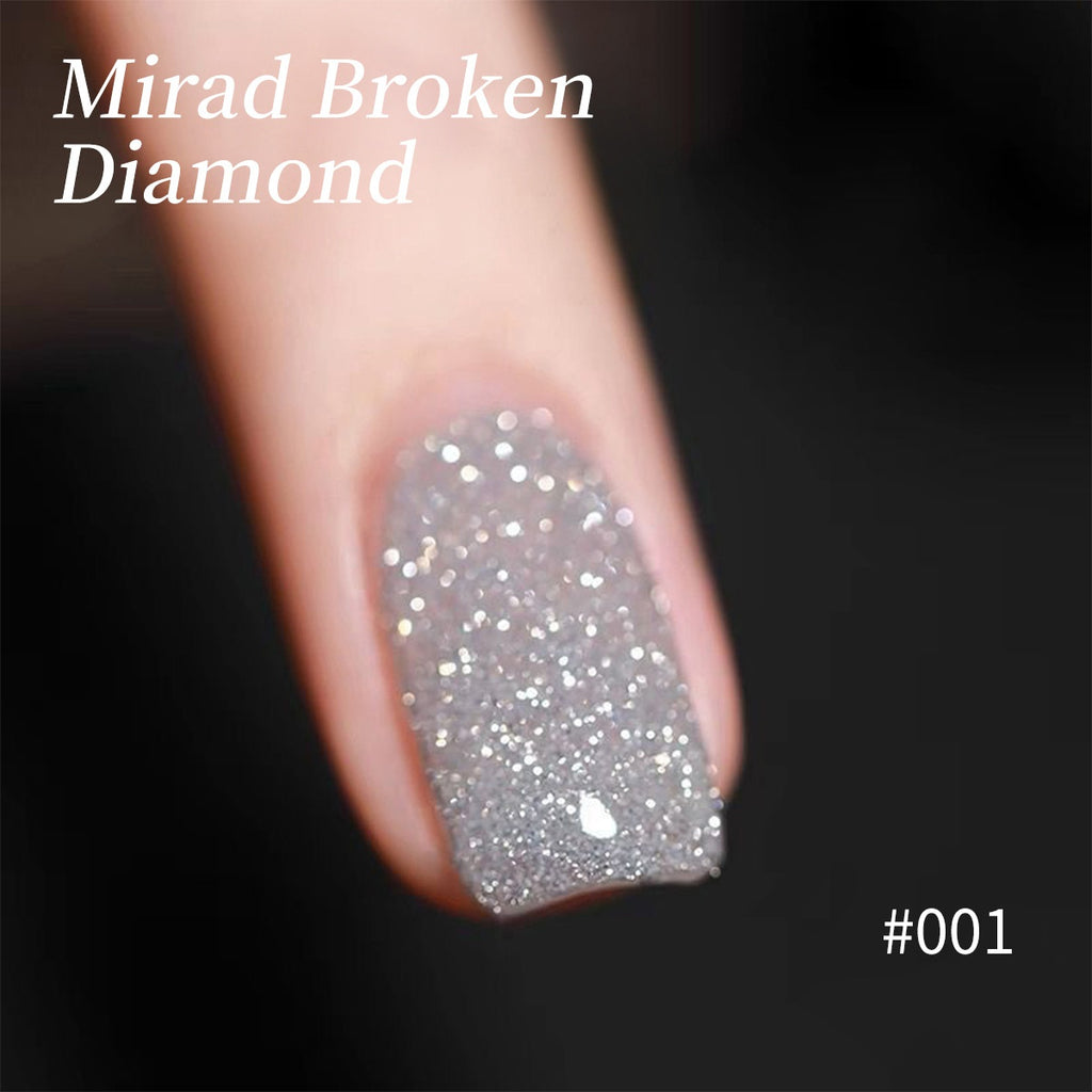 Flashy Reflective Nightclub style Glitter Gel de ongles