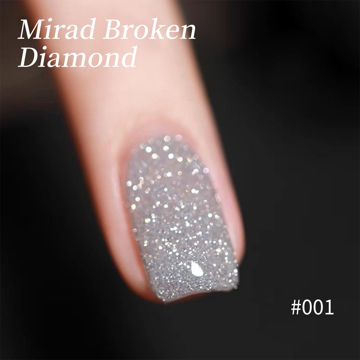 Flashy Reflective Nightclub style Glitter Gel de ongles