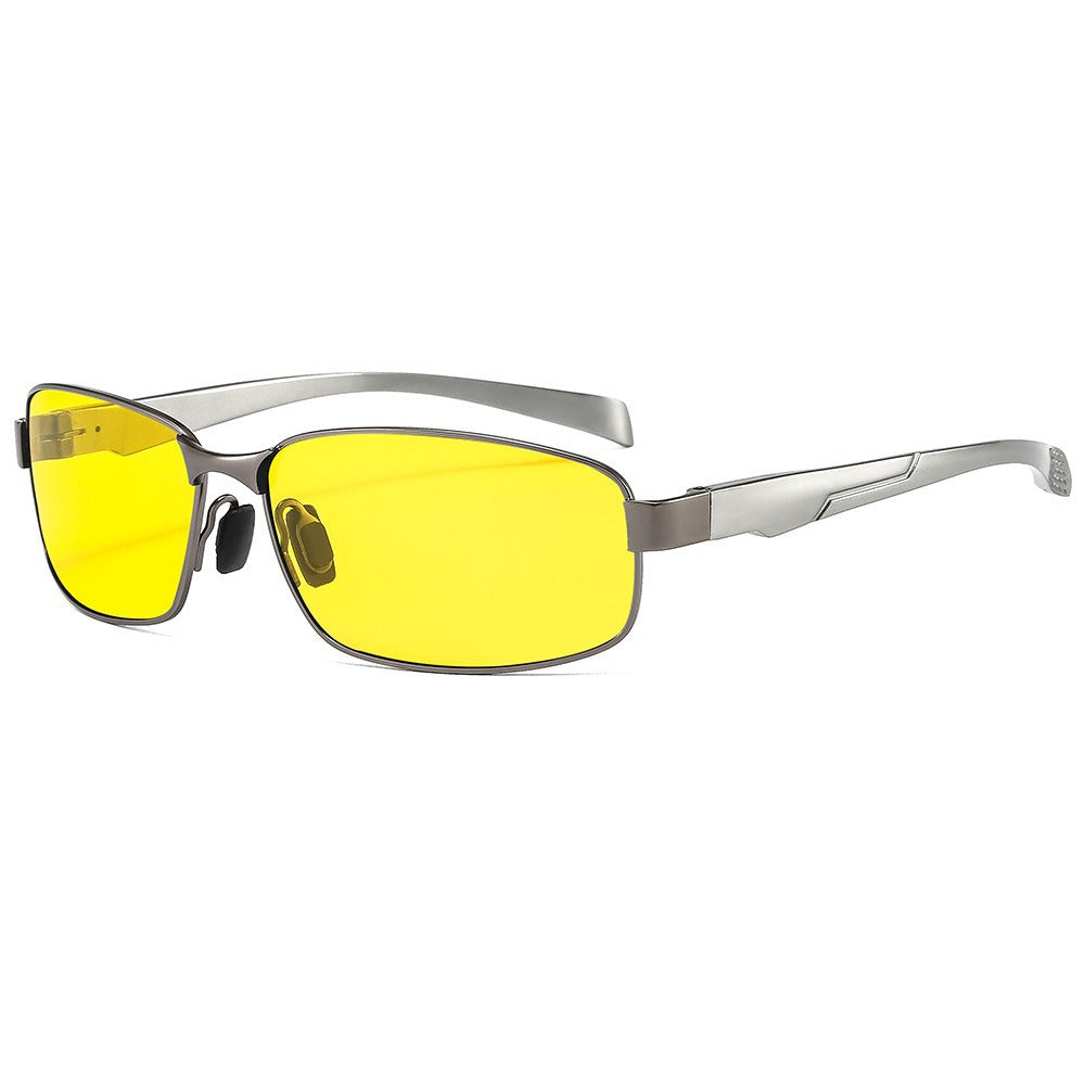 Lunettes de soleil carrées élégantes pour hommes