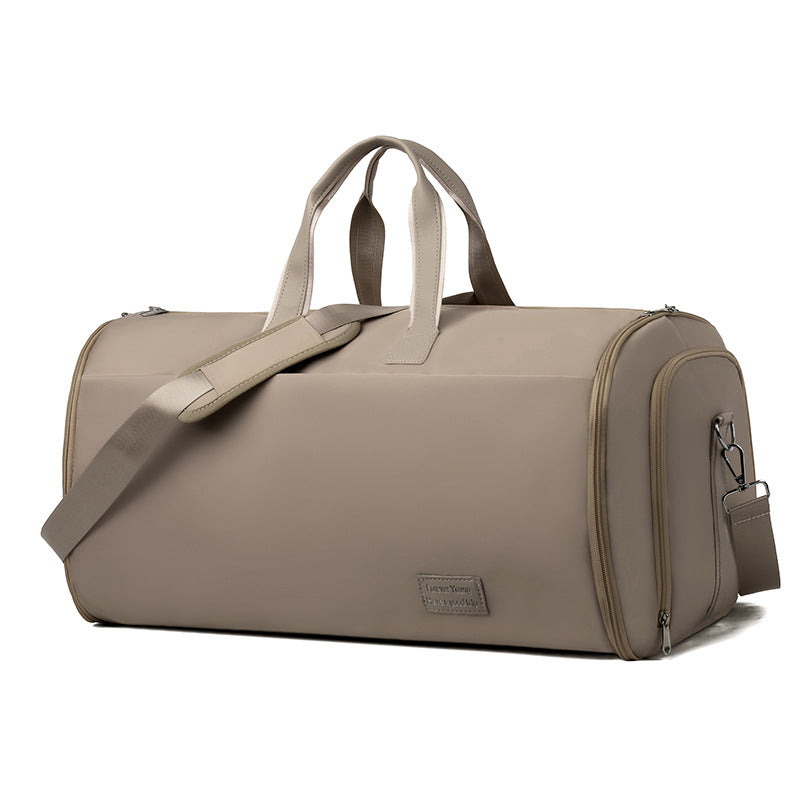 Sac de voyage à grande capacité en cuir de taille haute
