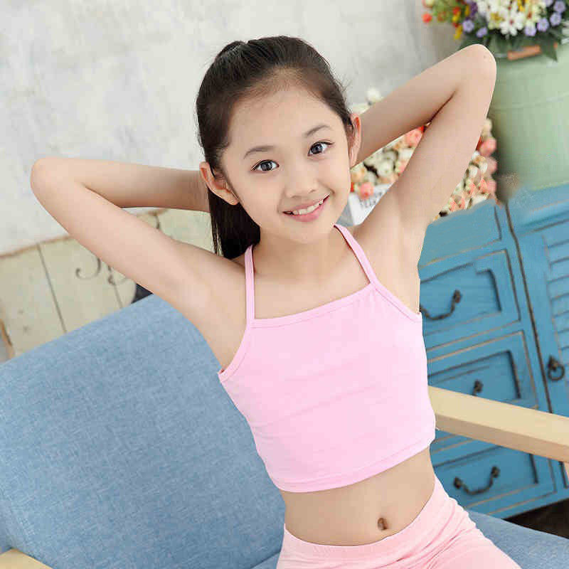 Filles Tube Top Wrapped Chest Camisole Filles Développemental Sous-vêtements