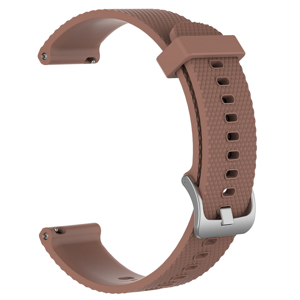 Bracelet de sport en acier silicone texturé