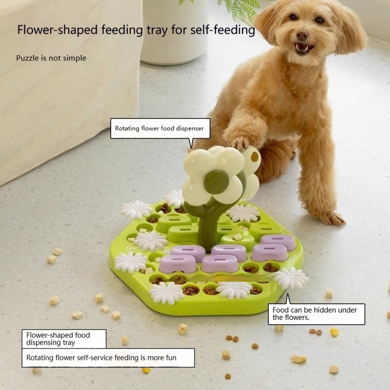 Puzzle de chien jouet cacher la fuite de nourriture sniffing pad