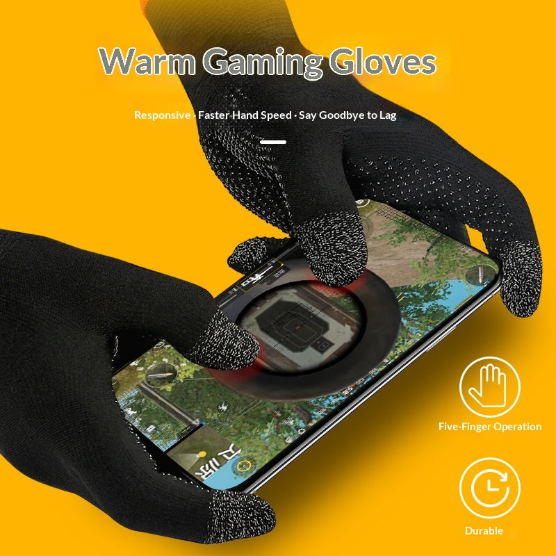 E-sports Gants tactiles à deux doigts Gaming