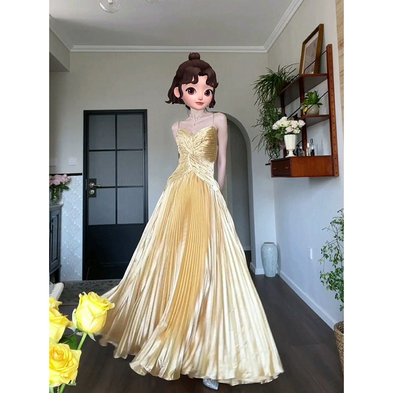 Robe d'anniversaire de l'industrie lourde pour les femmes