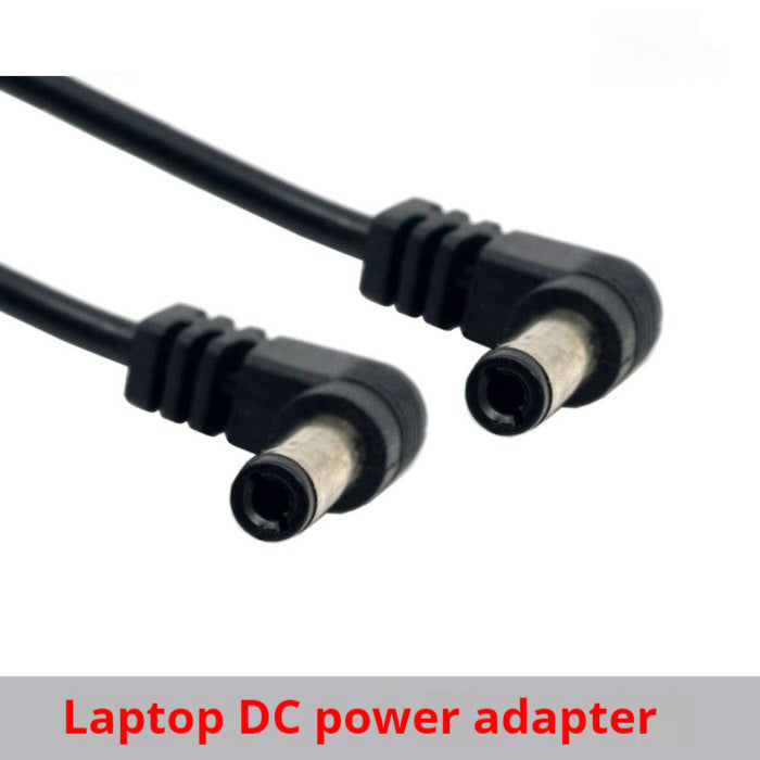 90 Degrees Double Bend DC Power Extension Câble