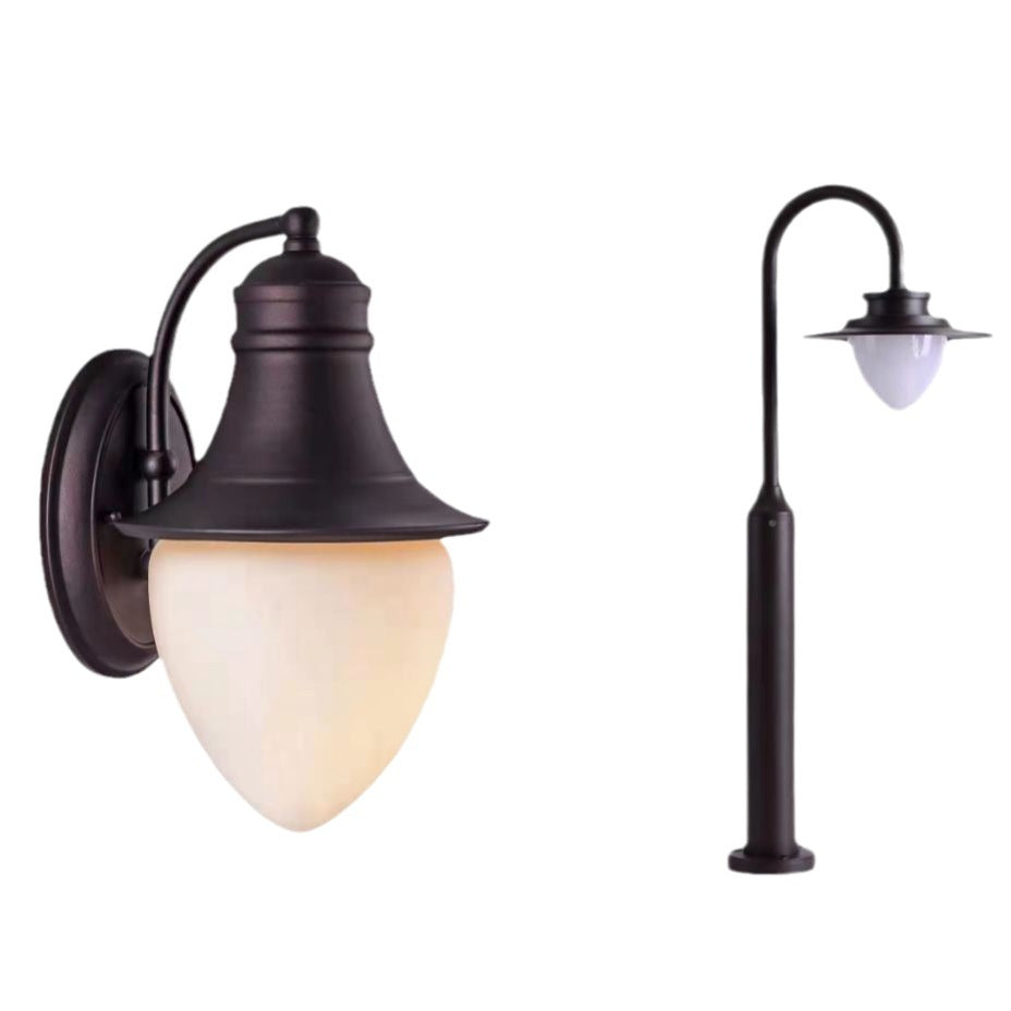 Lampe extérieure étanche de jardin léger en forme de cœur