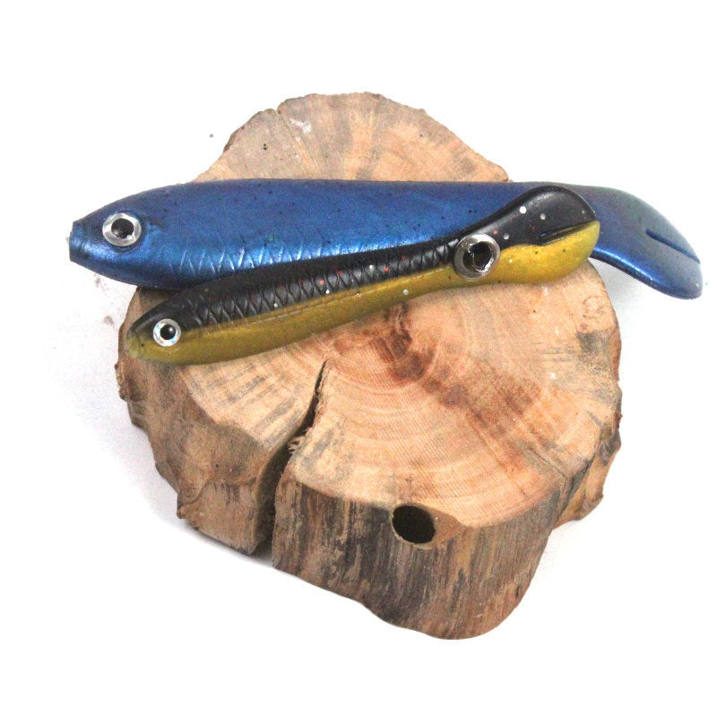 Baignade bionique pour pêche à la loque douce bicolore