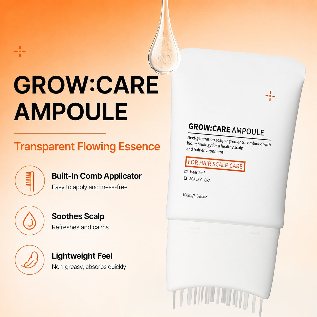 Sérum de soins capillaires
