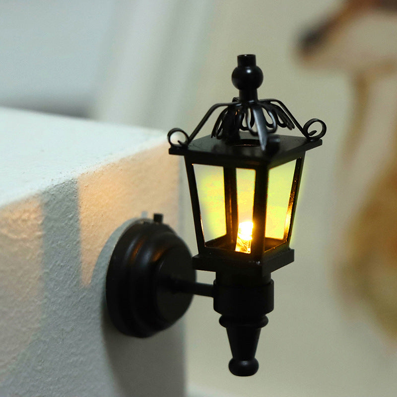 Mode Mini Meubles Jouet Chandelier brillant