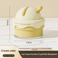 Aiguisseur de couteau en forme de crème glacée pour cuisine maison