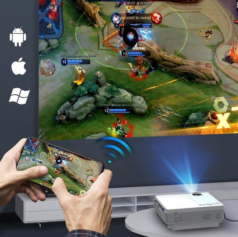 Portable HD Image Qualité Chambre Projecteur Maison