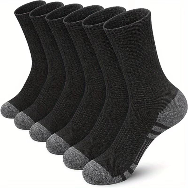 Chaussettes athlétiques assortis de couleur Plus taille Basketball Mid Tube coton respirant