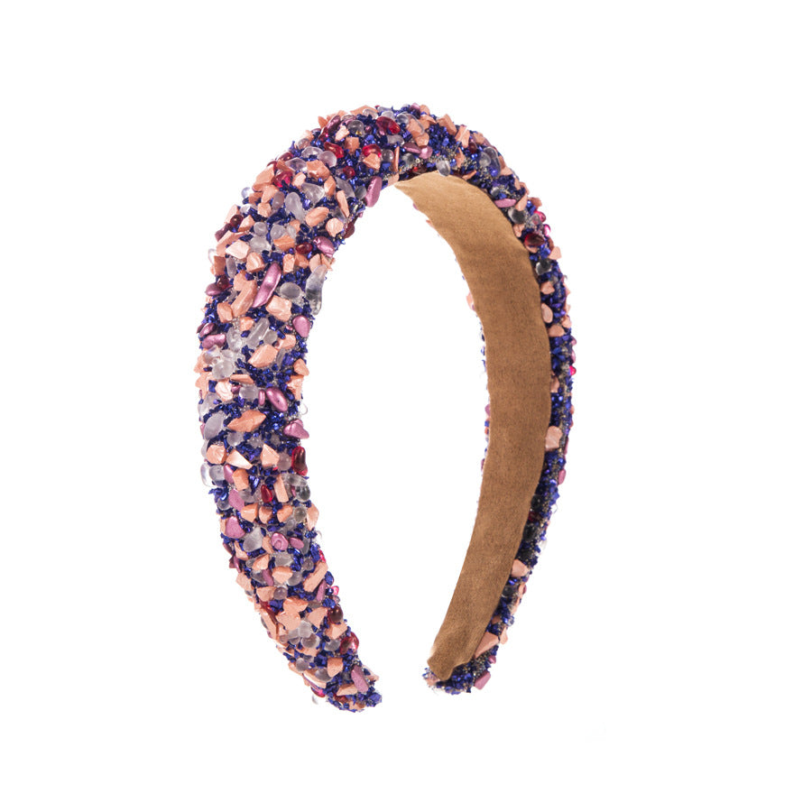 Mode Baroque Bandeau coloré pour femmes