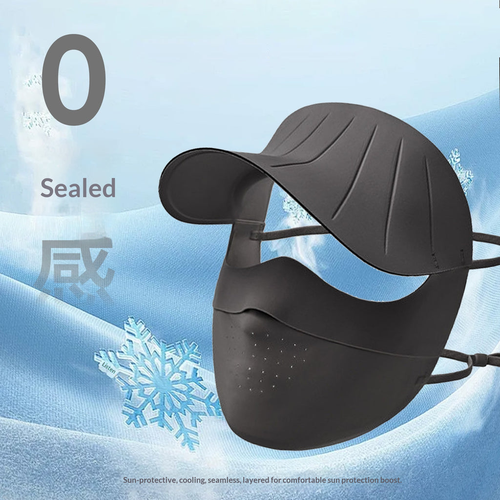 Masque du visage protecteur du soleil d'été pour femmes