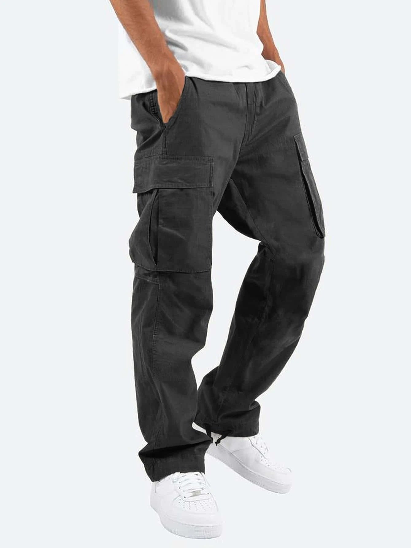 Mode Vêtements de travail pour hommes Pantalons occasionnels Station indépendante européenne et américaine Trad étranger