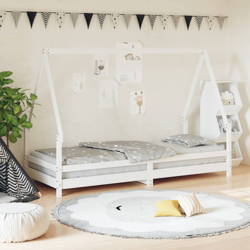 Lit pour enfants Bois de pin massif