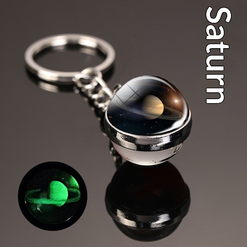 Porte-clés Cosmique Starry Sky Crystal