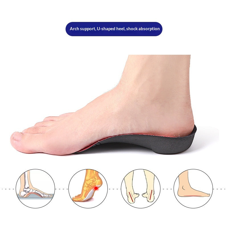 Semelle intérieure à arche améliorée pour la semelle et le talon du pied
