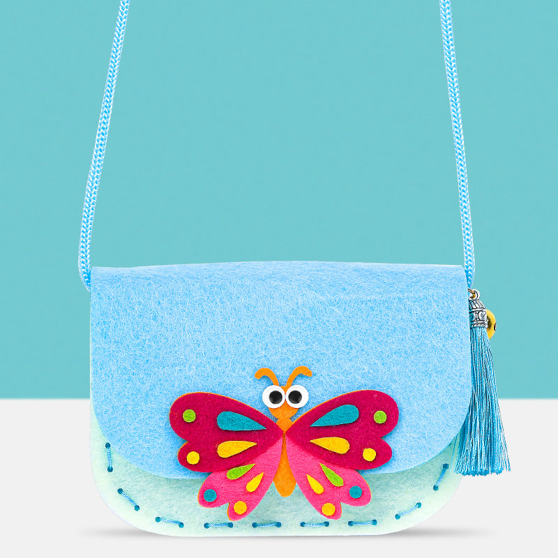 Caricature Non-tissé Sac Pâte de maternelle Package de matériel Jouets éducatifs