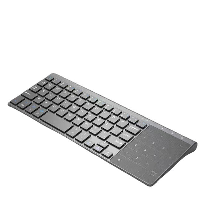 Mini 2 4guste Bluetooth sans fil avec Touch Pad Digital Keyboard Mouse Lightweight Applicab