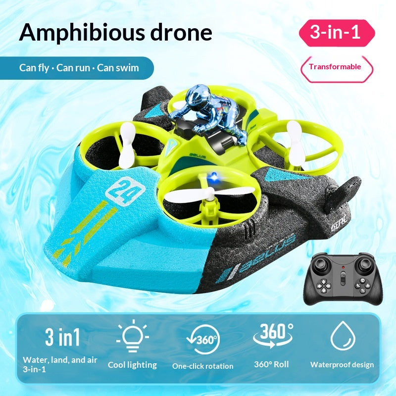 Toy Boy V24 Kids Remote Control 3-in-1 Helicopter Drone