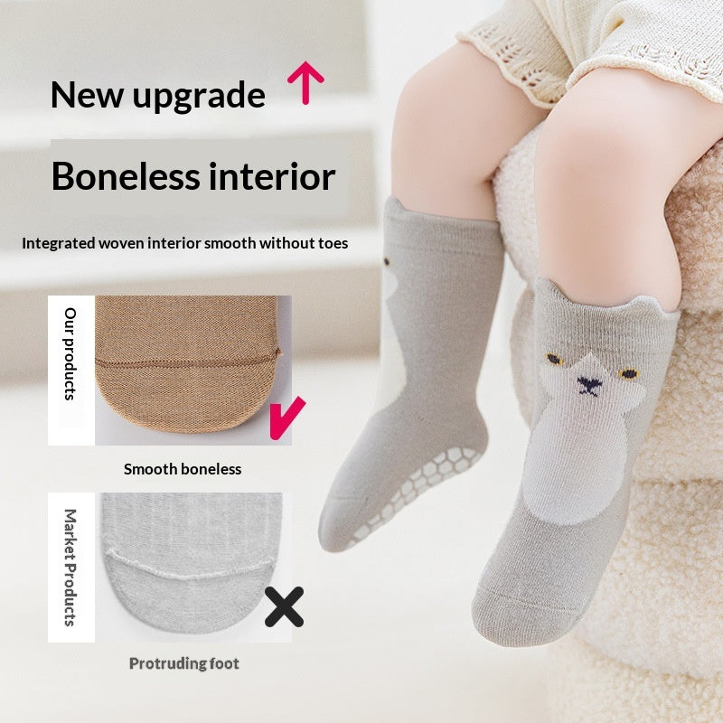 Chaussettes pour bébés Style automne Longueur mi-calf pour bébés