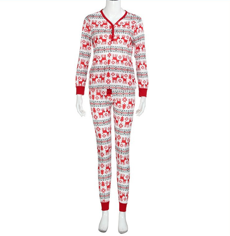 Imprimé Robe de Noël à manches longues