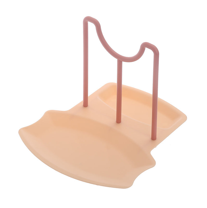Pot créatif couvercle rack-pink-ABS-1 pièce