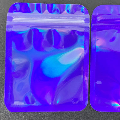 Laser impression interne Ziplock sac coloré