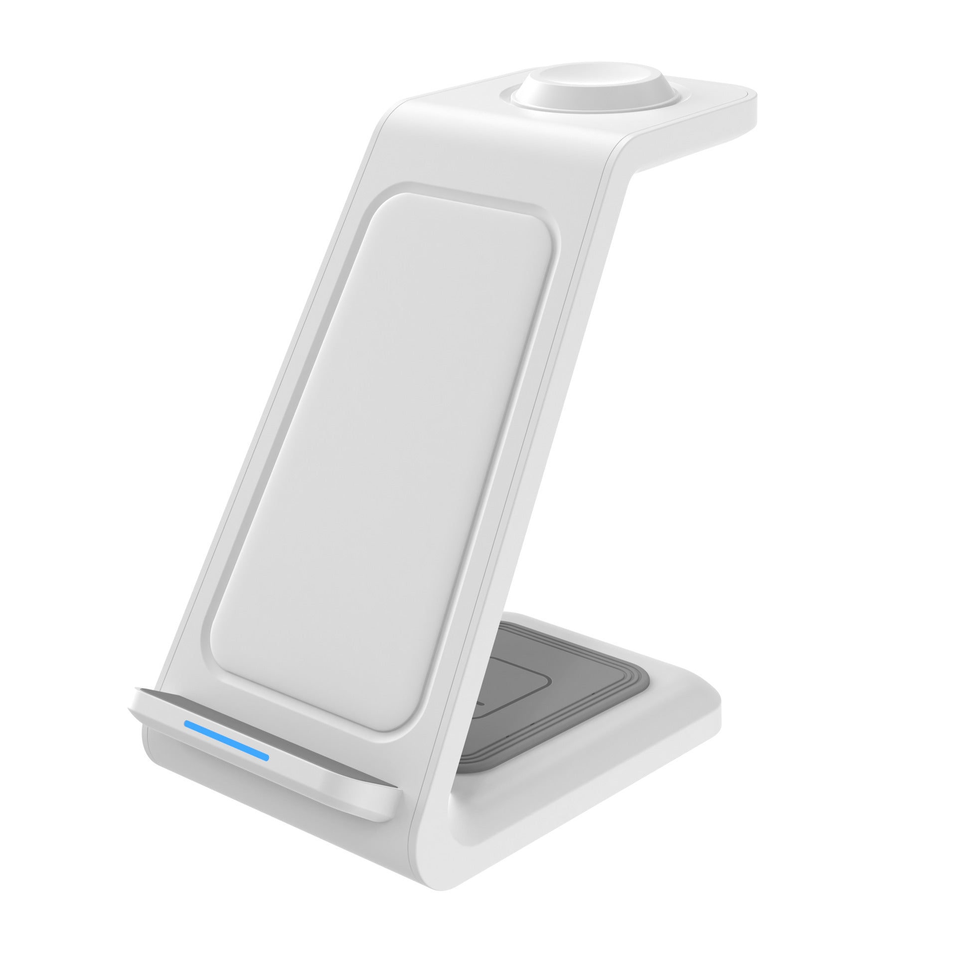 Chargeur sans fil triple-en-un charge rapide bureau vertical
