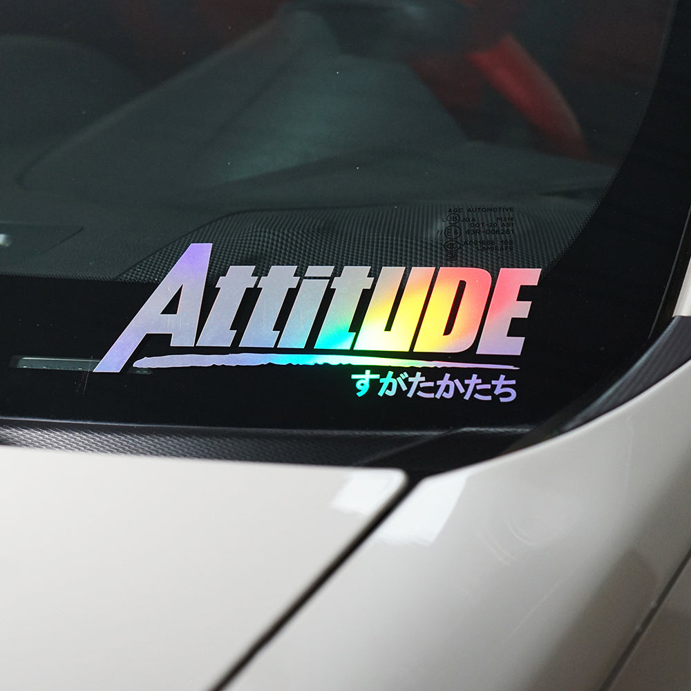 Personnalité JDM Jouer Voiture Attitude Corps Fenêtre Décoration Voiture Stickers Reflective Waterproo