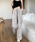 Pantalons de travail vintage de style américain pour hommes et femmes