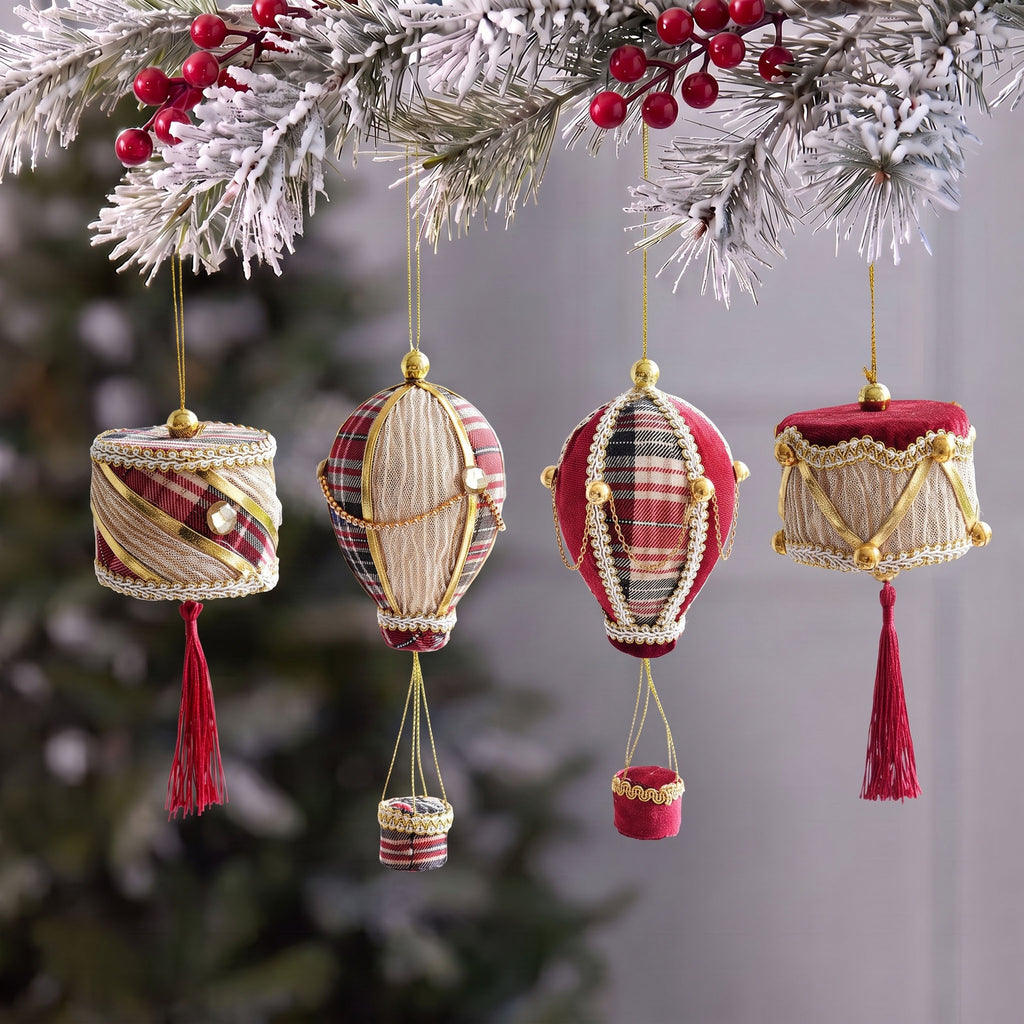 Air Balloon Champignon Ornement de Noël créatif