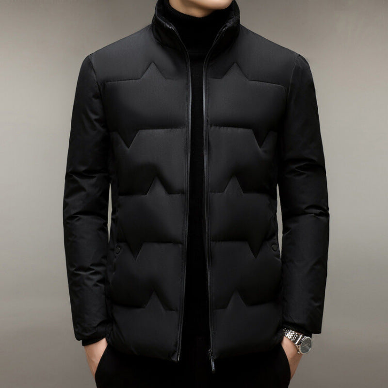 Veste rembourrée en coton pour homme d'âge moyen