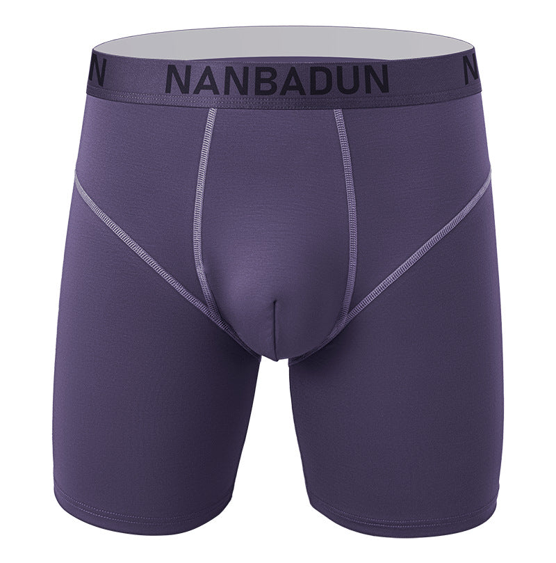 Short de boxeur à taille moyenne pour hommes