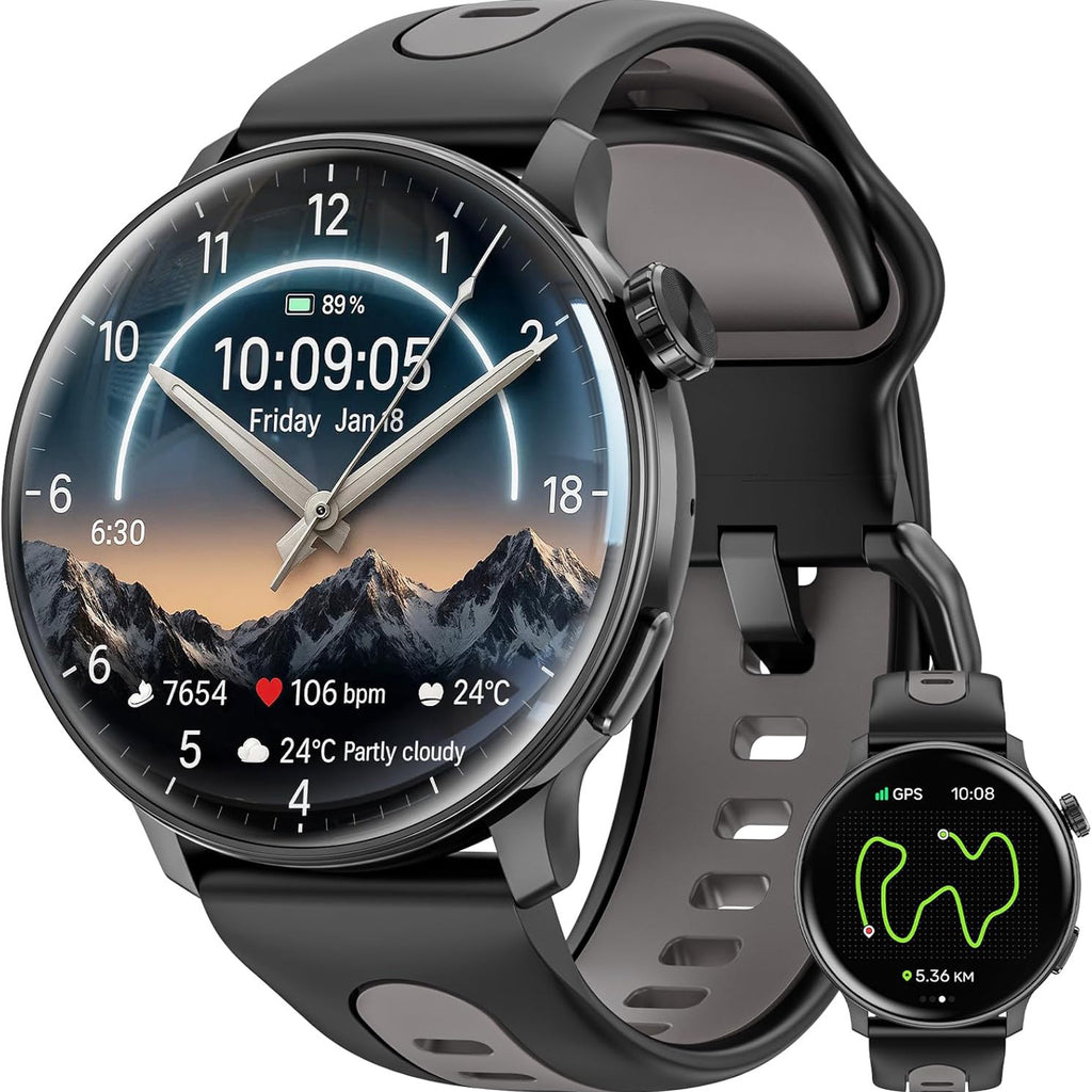 Surveillance des sports GPS de la montre intelligente en plein air
