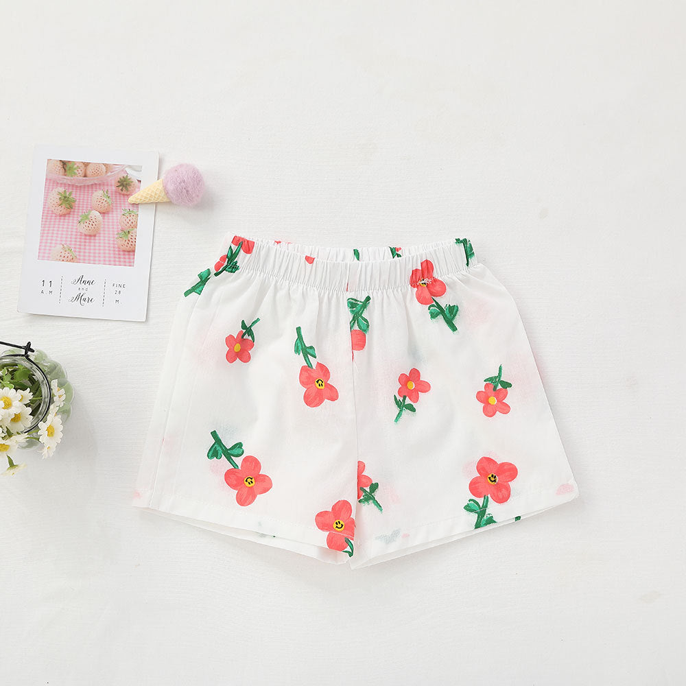 INS Pop Homme et femme Baby Printing Shorts d'été