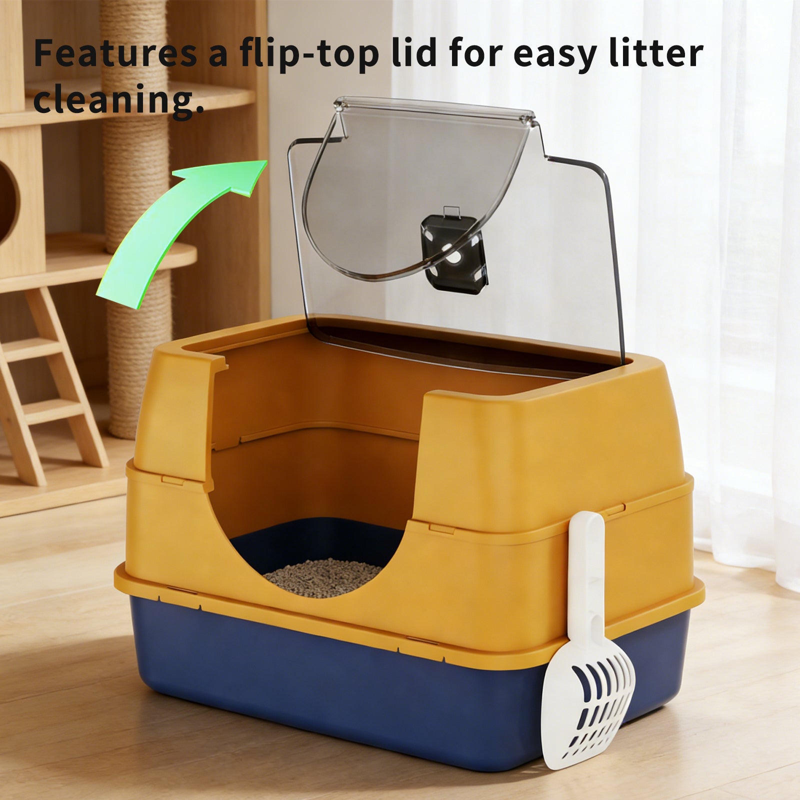 Uniquement prise de soi---Galaxy Entièrement fermé Cat Litter Box