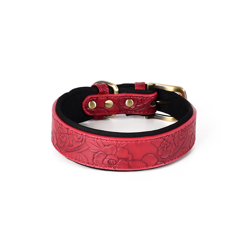Accessoires pour animaux de compagnie Collier de chien en cuir