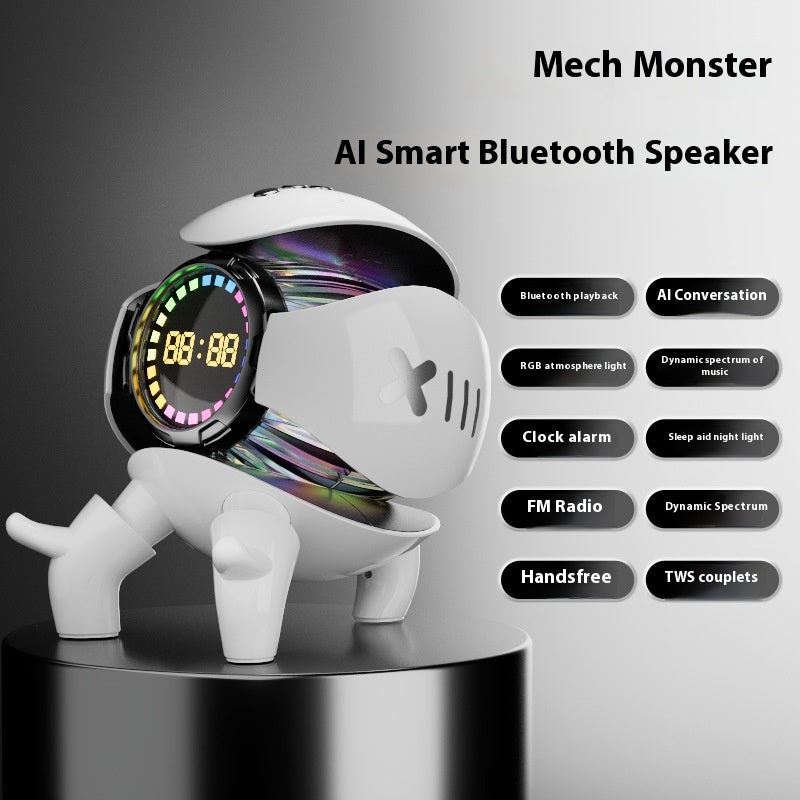 Mech Monster Smart Clock réveil Bluetooth Audio