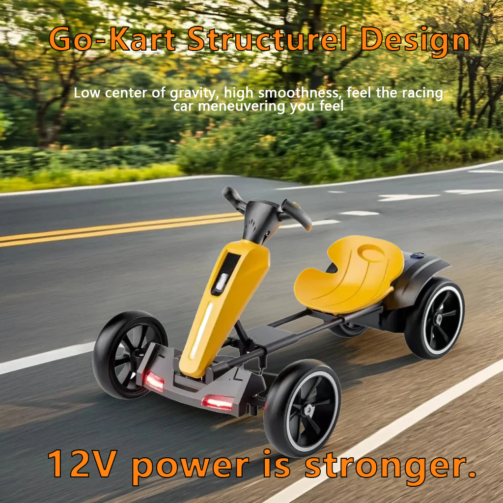12V Pédale électrique pour enfants Go Kart