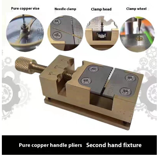 Outil de réparation de montres Pure Copper Vise Head Siège fixe Bureau