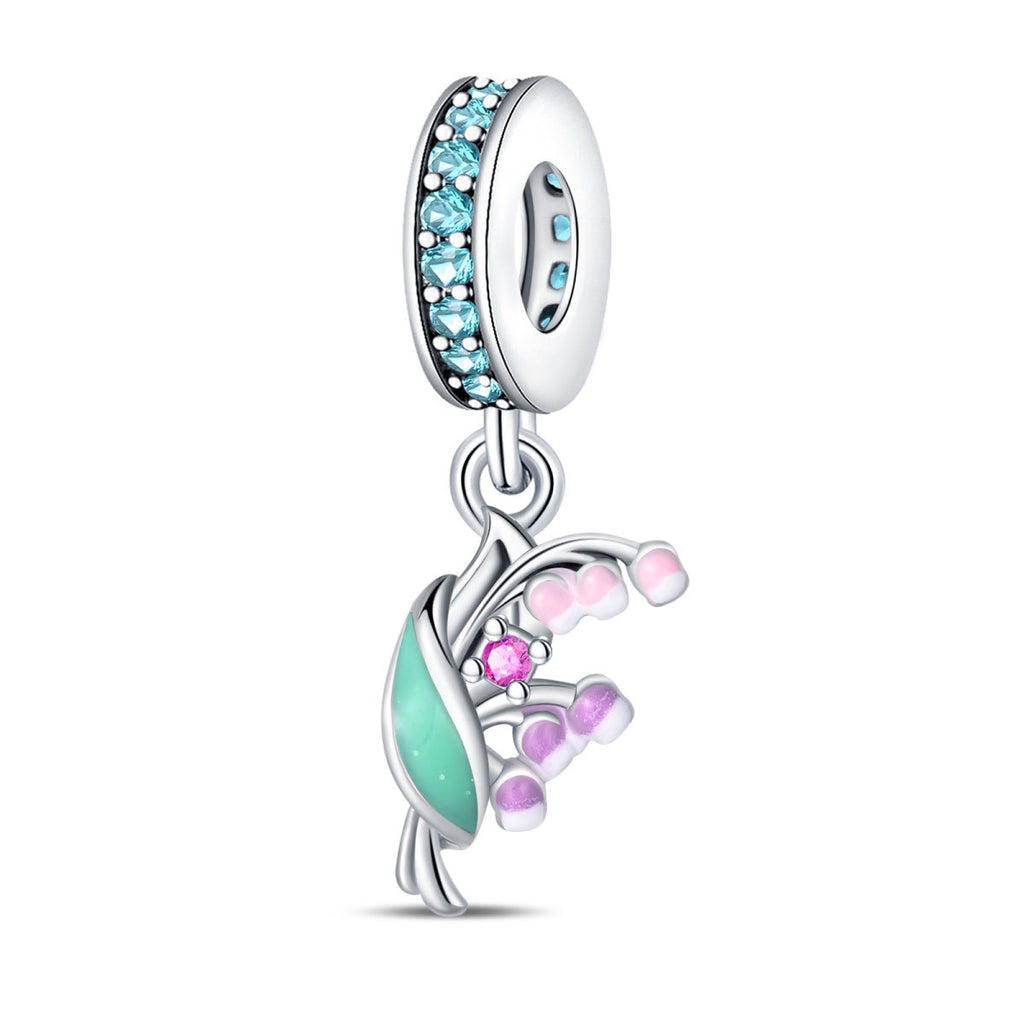 Bracelet de bricolage plaqué argent Charms Et des pendentifs