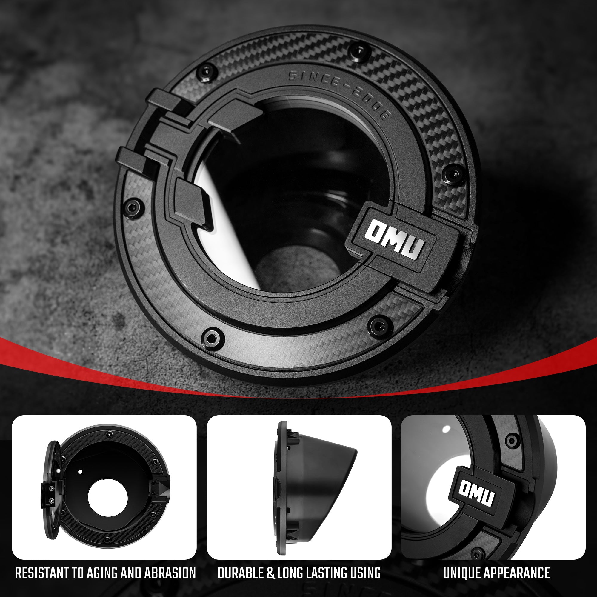 Couverture du réservoir à gaz pour Wrangler JK
