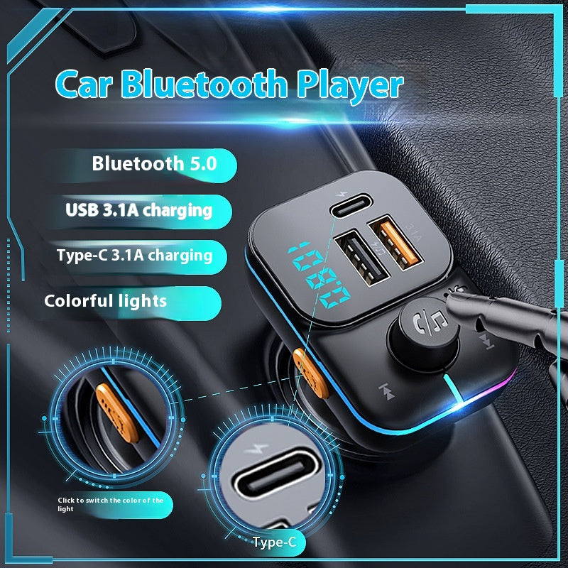 Chargeur de lecteur MP3 Bluetooth de voiture