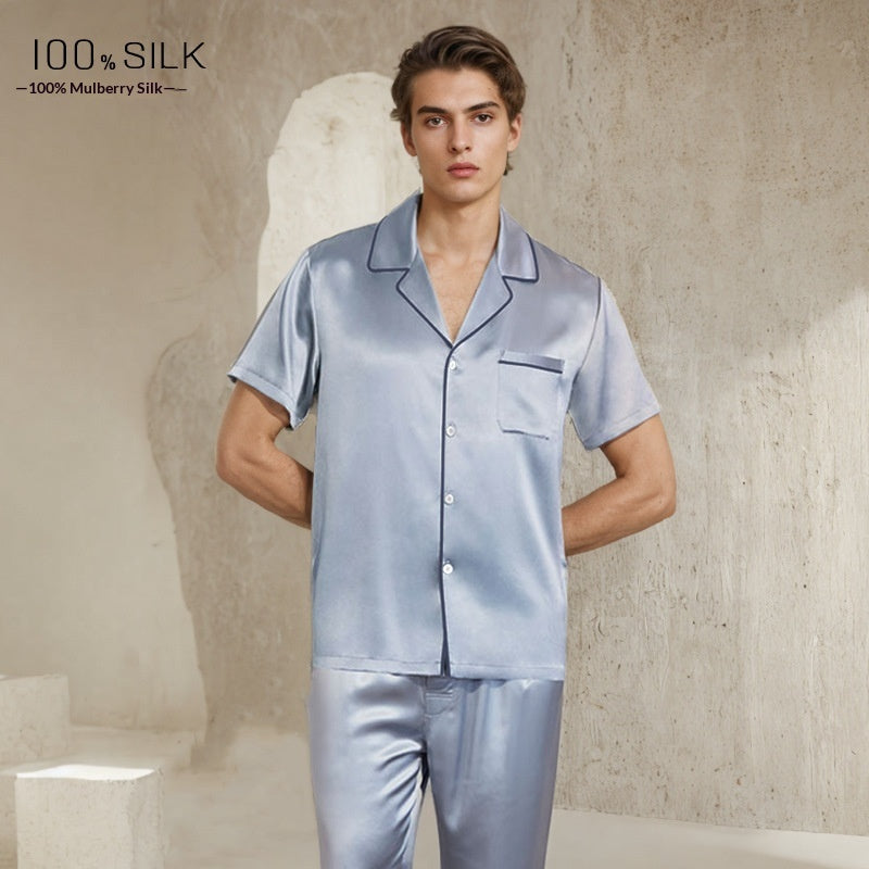 Mumi Pajamas en soie lourde pour les hommes