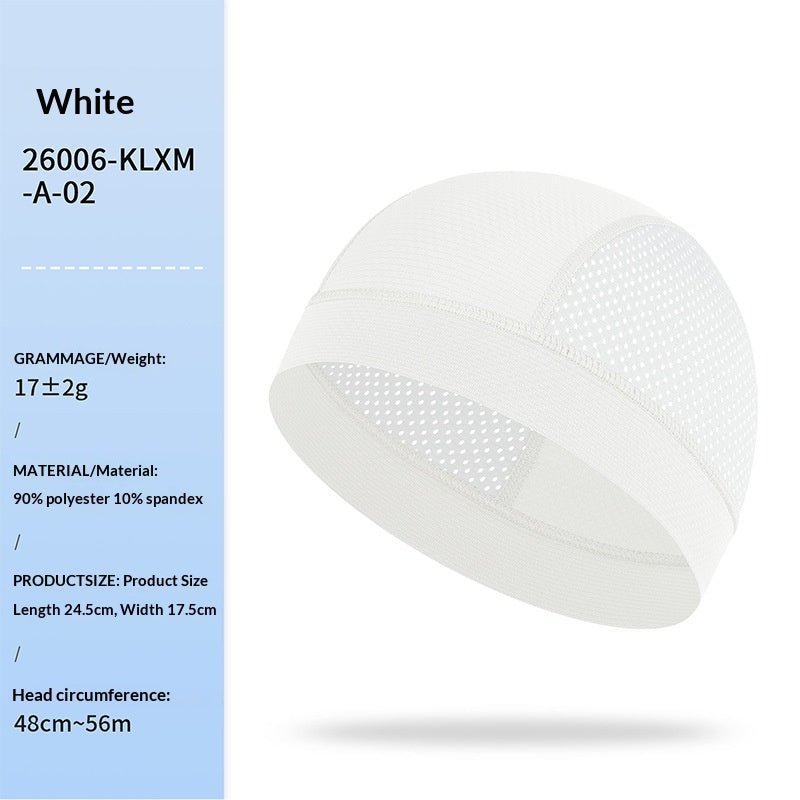 Casquette de sport de moto Barehead
